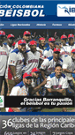Mobile Screenshot of federacioncolombianadebeisbol.com